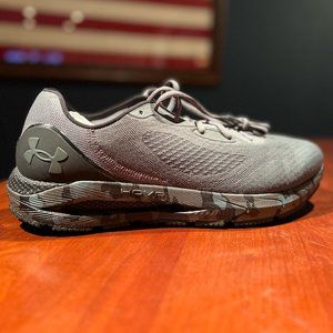 Men's Under Armour HOVR Sonic 5 Camo-Gray Shoes (New In Box)